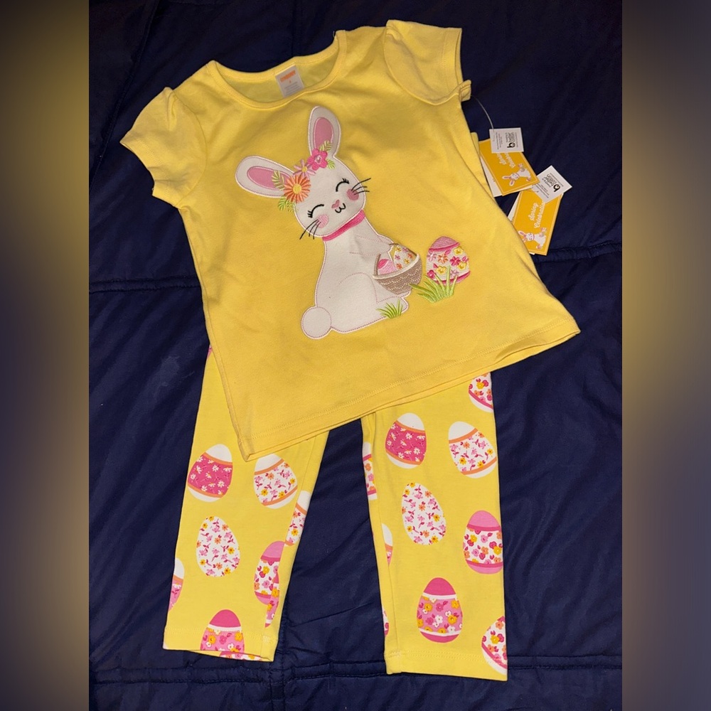 NWT Gymboree Girls Top/Capris size 6